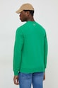 Îmbrăcăminte Lacoste hanorac de bumbac SH1420 verde