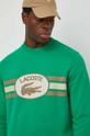 зелёный Хлопковая кофта Lacoste