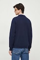 Одежда Хлопковый свитер Lacoste SH1927 тёмно-синий