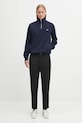 Bavlněný svetr Lacoste SH1927 námořnická modř