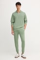 Bavlněný svetr Lacoste SH1927 zelená AW25