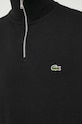 Lacoste pulover de bumbac SH1927 negru