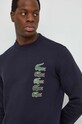 Lacoste hanorac de bumbac bleumarin SH3581