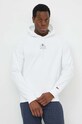Lacoste hanorac de bumbac alb SH5643