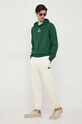 Lacoste hanorac de bumbac SH5643 verde SS24