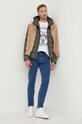 PLEIN SPORT bluza AACC.MJO1102.STE003N bej AW23