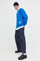 Karl Lagerfeld Jeans bluza 236D1854 niebieski AW23