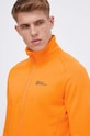 Спортен суичър Jack Wolfskin Baiselberg оранжев 1711381