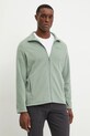 Jack Wolfskin sportos pulóver Taunus zöld 1711451