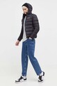 Bavlněné tričko s dlouhým rukávem Abercrombie & Fitch KI124.3822.108 šedá AW23