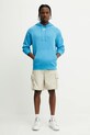 Mikina Under Armour Rival Fleece 1379757 modrá SS25