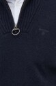 Barbour pulover de lana MKN0339 bleumarin