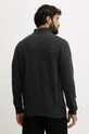 Odzież Barbour sweter wełniany MKN0339 szary