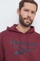 Кофта Reebok бордо 100071039