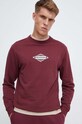 Reebok Classic hanorac de bumbac burgundia 100034557