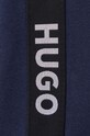HUGO bluza bawełniana lounge granatowy 50496985