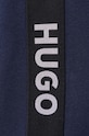 HUGO bluza bawełniana lounge granatowy 50496985
