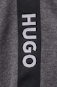 Bavlněná mikina HUGO 50497003 šedá