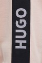 Бавовняна кофта лаунж HUGO 50497003 рожевий