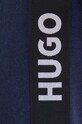 HUGO bluza bawełniana lounge 50497003 niebieski