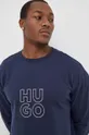 mornarsko modra Bombažna majica HUGO