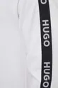 bijela Homewear pamučna dukserica HUGO