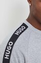 Домашен суичър от памук HUGO 50504273 сив
