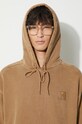 Carhartt WIP cotton sweatshirt I029523.1CMGD brown