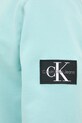 Хлопковая кофта Calvin Klein Jeans J30J323426 бирюзовый