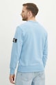 Oblečenie Bavlnená mikina Calvin Klein Jeans J30J323426 modrá