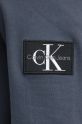 Хлопковая кофта Calvin Klein Jeans J30J323426 голубой