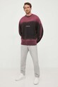 Bavlněná mikina Calvin Klein Jeans J30J324105 černá AW23