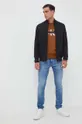 Кофта Calvin Klein Jeans коричневый
