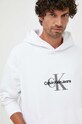 Mikina Calvin Klein Jeans biela J30J324118