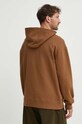 Îmbrăcăminte A-COLD-WALL* hanorac de bumbac ESSENTIALS SMALL LOGO HOODIE ACWMW145 maro