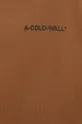 A-COLD-WALL* bluza bawełniana ESSENTIALS SMALL LOGO HOODIE Męski