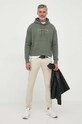 Calvin Klein hanorac de bumbac K10K111815 verde AW23