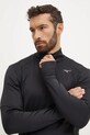 Mizuno bluza do biegania Warmalite czarny J2GCA505
