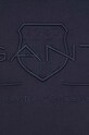 Βαμβακερή μπλούζα Gant 2036017 σκούρο μπλε
