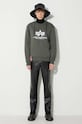 Alpha Industries sweatshirt Basic Sweater 178302.142 green SS25