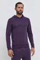 Calvin Klein Underwear bluză lounge print violet 000NM1966E