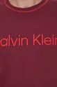 burgundia Calvin Klein Underwear pamut pulóver otthoni viseletre