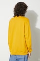 Дрехи Памучен суичър Fjallraven 1960 Logo Badge Sweater F87163.161 жълт