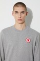 Βαμβακερή μπλούζα Fjallraven 1960 Logo F87163.020.999 γκρί
