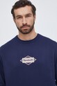 Bavlnená mikina Reebok Classic tmavomodrá 100036797