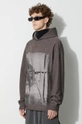 Одежда Хлопковая кофта A-COLD-WALL* PAVILION HOODIE ACWMW136B коричневый