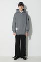 Bavlnená mikina A-COLD-WALL* BRUTALIST HOODIE ACWMW134A zelená AW23