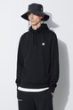 Wood Wood cotton sweatshirt Ash hoodie black 10005616.2424