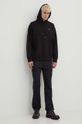 Wood Wood bluza bawełniana Essential fred classic hoodie 20005602.2493 czarny AW23