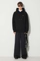 Bavlnená mikina Wood Wood Essential fred classic hoodie 20005602.2493 čierna AW23
